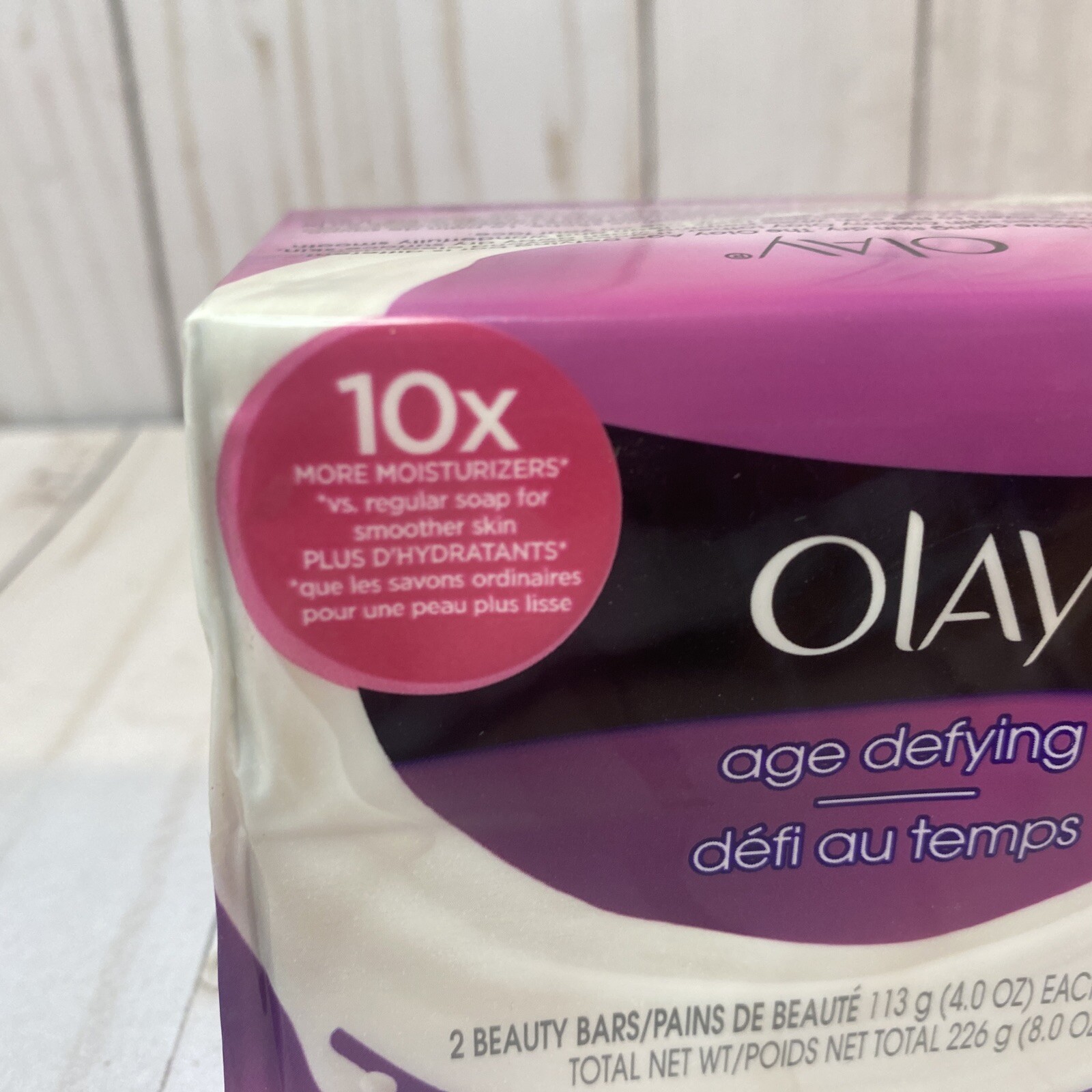 Olay Age Defying Bar Soap – 2 Pack OLD FORMULA 10x More Moisturizers