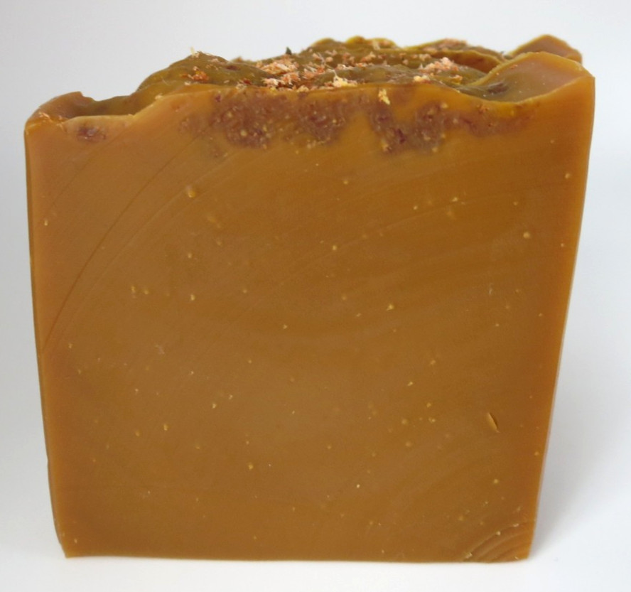 HANDMADE PUMPKIN & CARDAMOM SCENTED SOAP COLD PROCESSED NON-TOXIC VEGAN 4oz