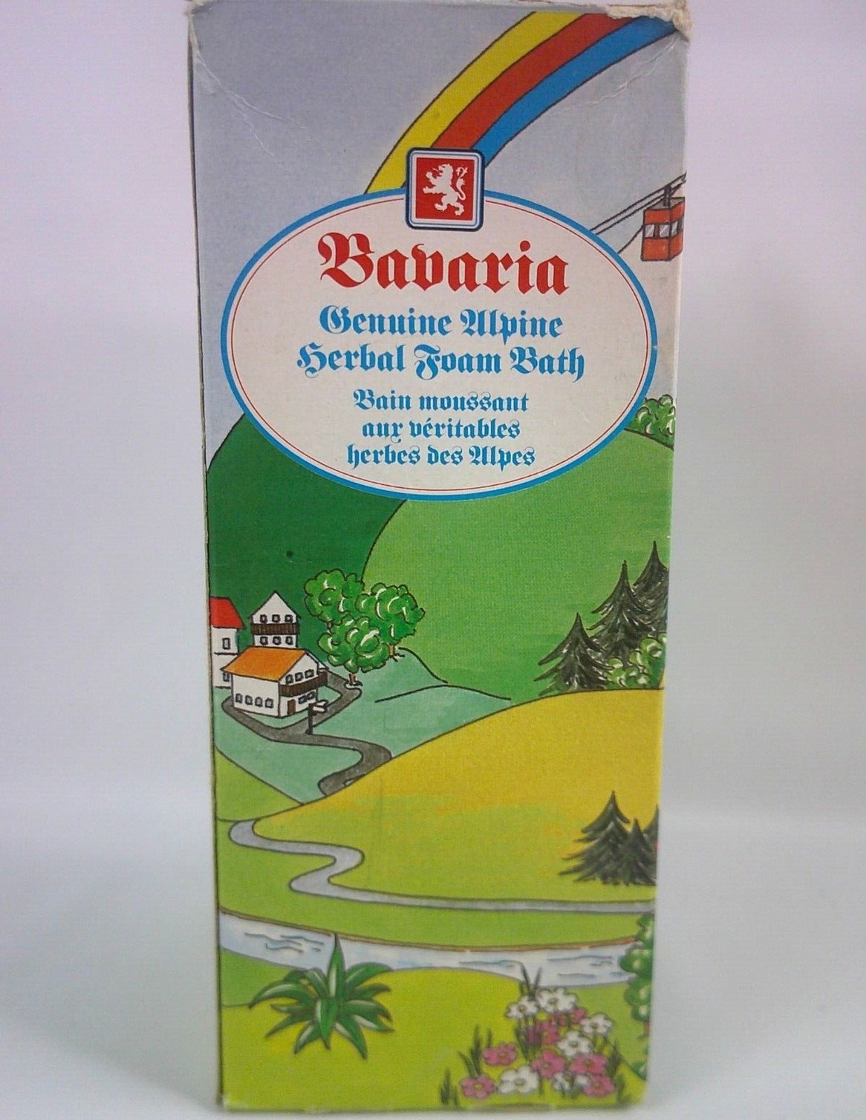 Vintage Bavaria Genuine Alpine Herbal Foam Bath 17 fl oz with Box