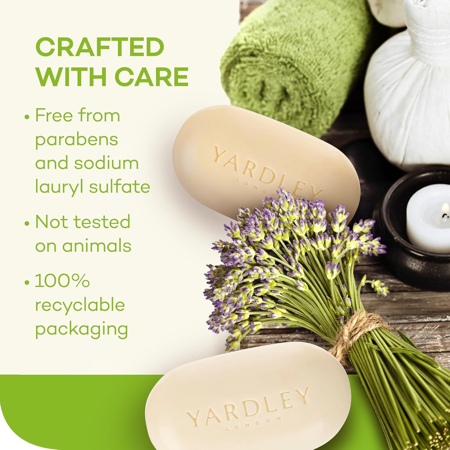 4.0 oz Aloe & Avocado Nourishing Bath Bar – Paraben & SLS Free for Gentle Care
