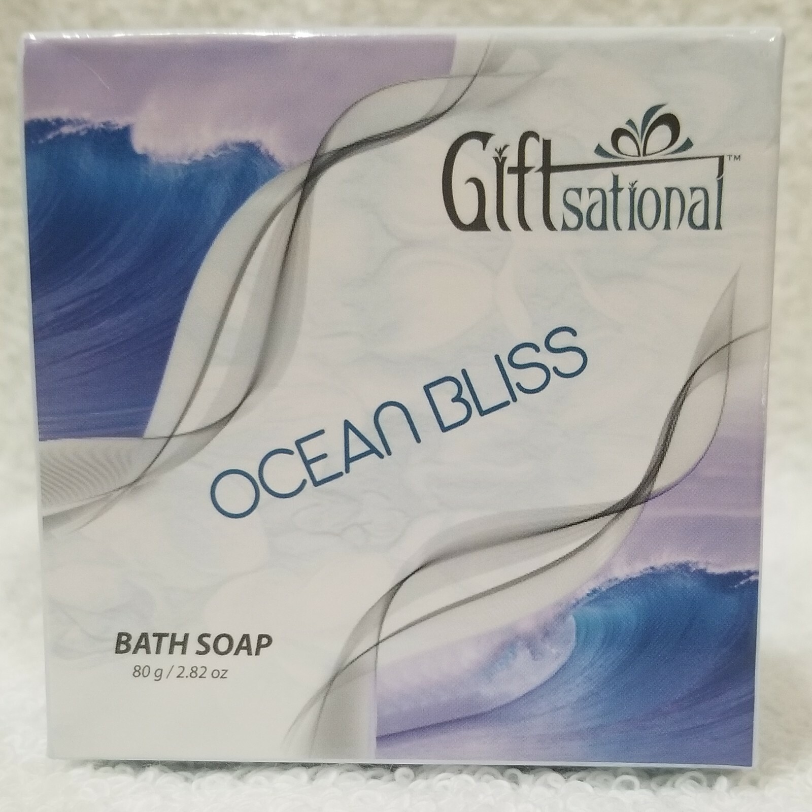 Gift Sational OCEAN BLISS Bath Soap Bar Glycerin 2.82 oz/80g New EXP 3/25/2021