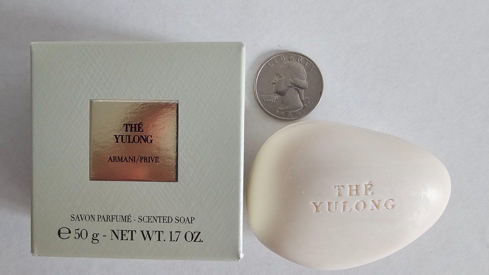 Armani Privé THÉ YULONG Scented Luxury Mini Soap – One piece 1.7Oz/50g