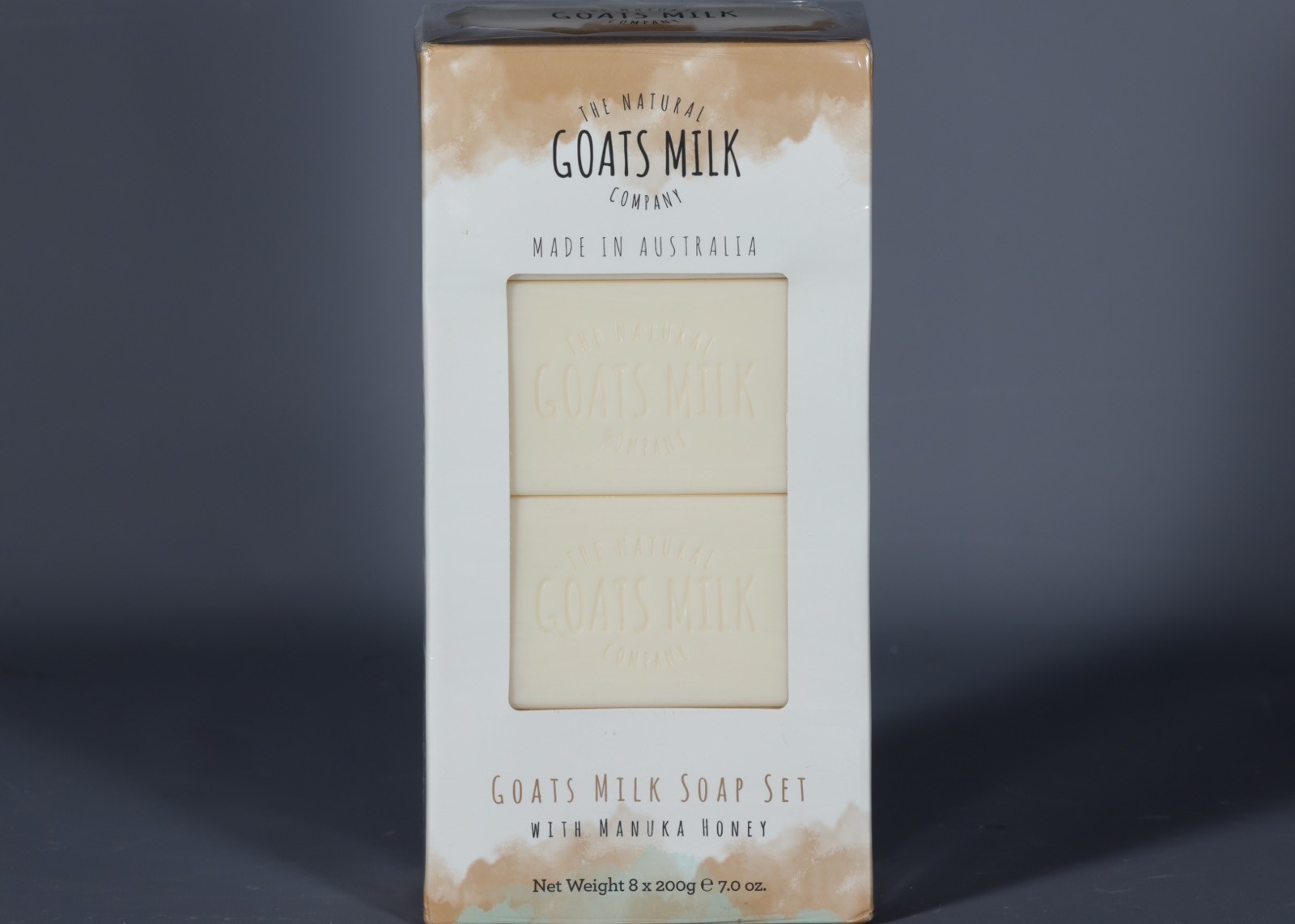 THE NATURAL COMPANY GOATS MILK Soap w/HANUKA HONEY 8 BARS 4 lb. Total Australia