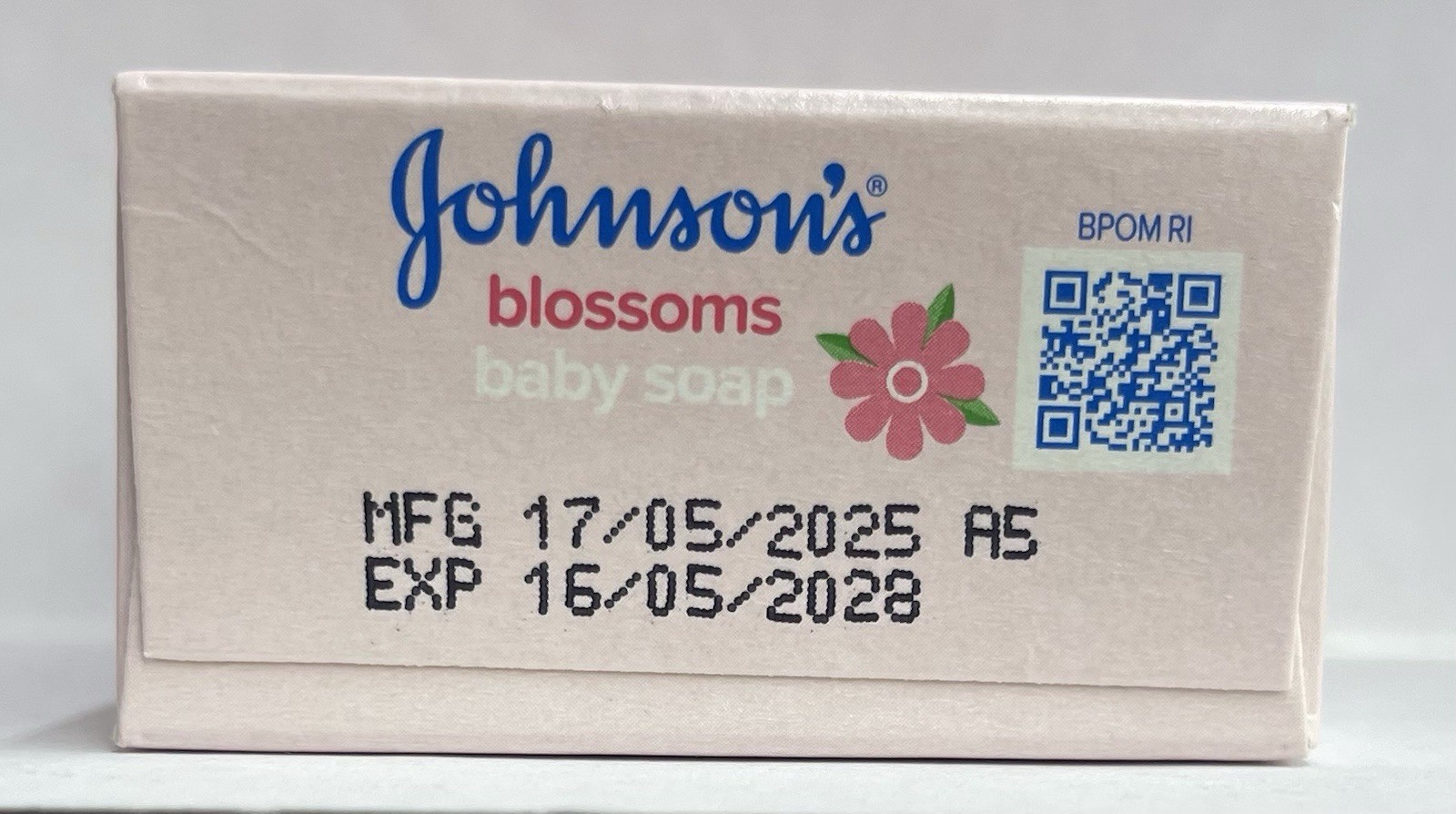 6 Pcs Johnson’s Blossoms Baby Soap Net Wt 75g Each Bar