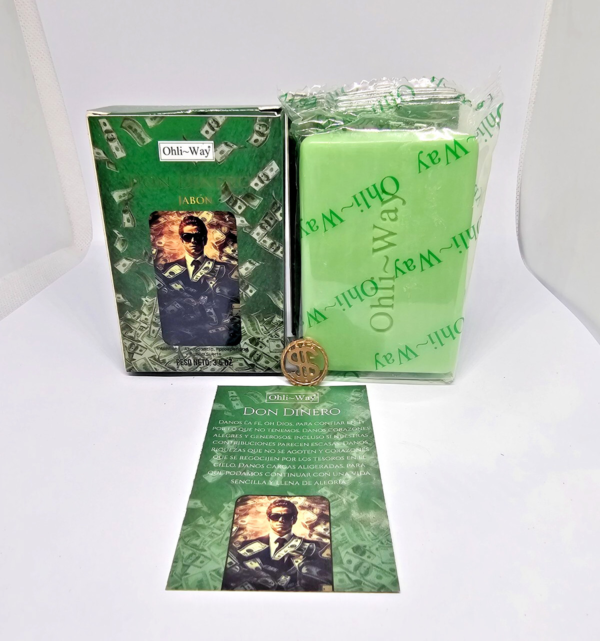 JABON DON DINERO / Mr. MONEY SOAP ATRAE FORTUNA ABUNDANCIA DINERO