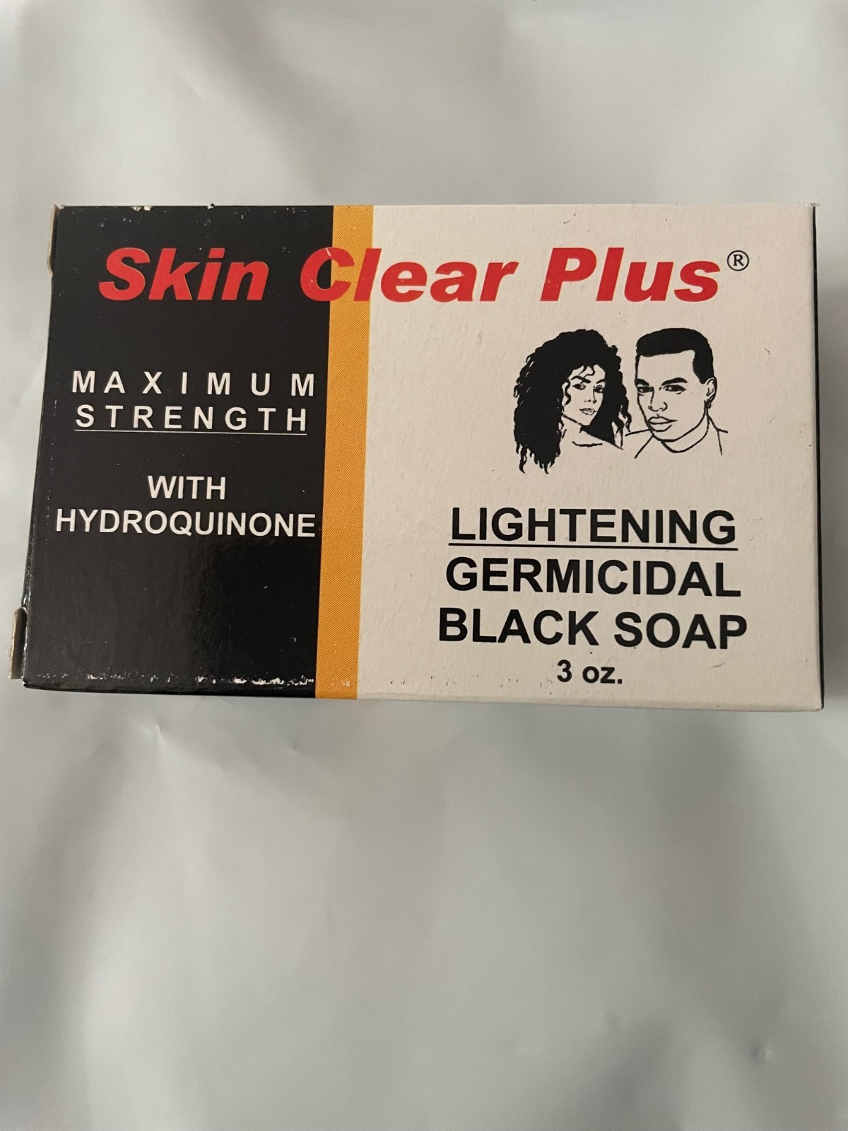 5 Pack Skin Clear Soap lightening Germicidal Black Soap Size 3 oz