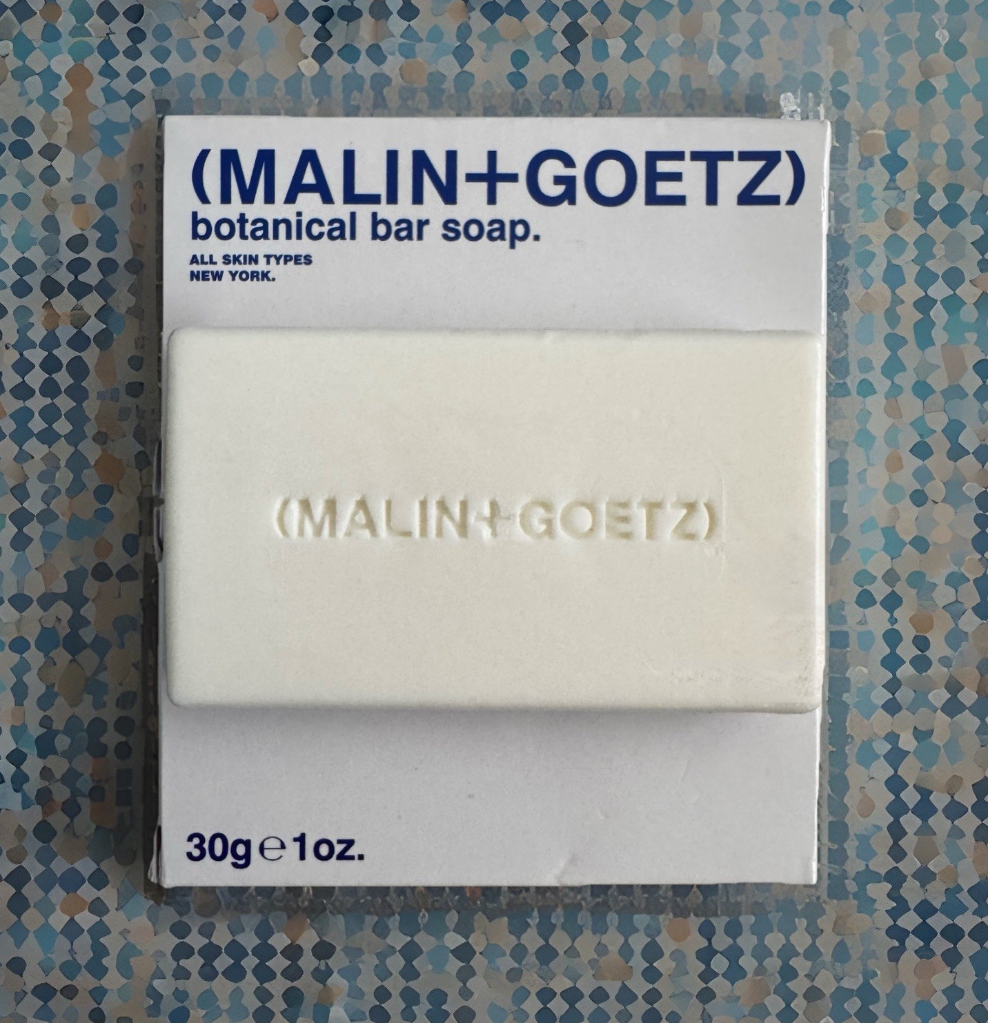 MALIN+GOETZ Botanical Bar Soap Bergamot Scent Travel Size 1 oz White – Set of 3
