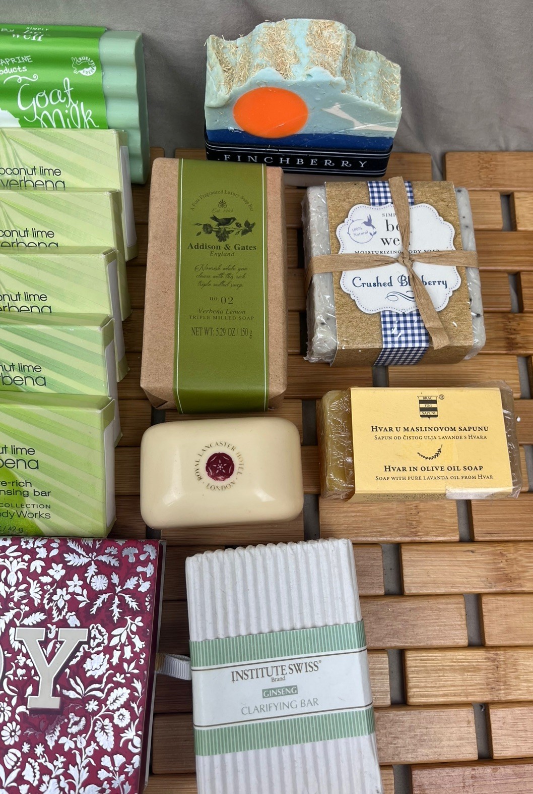 17 Pc Mixed Luxury Guest Soap Lot FinchBerry Bath & Body Works Hotel Artisan New