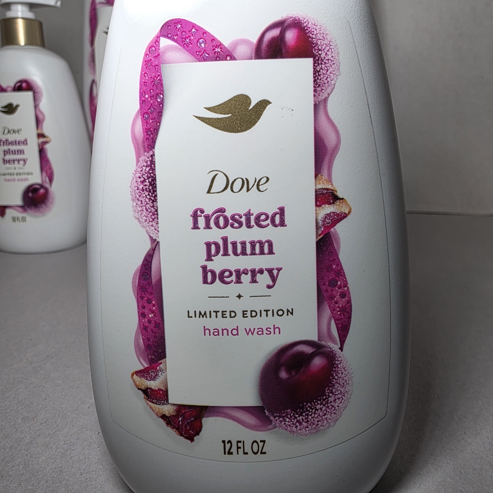 Dove Frosted Plum Berry Limited Edition Body Wash Hand Wash Beauty Bar Lot Of 6