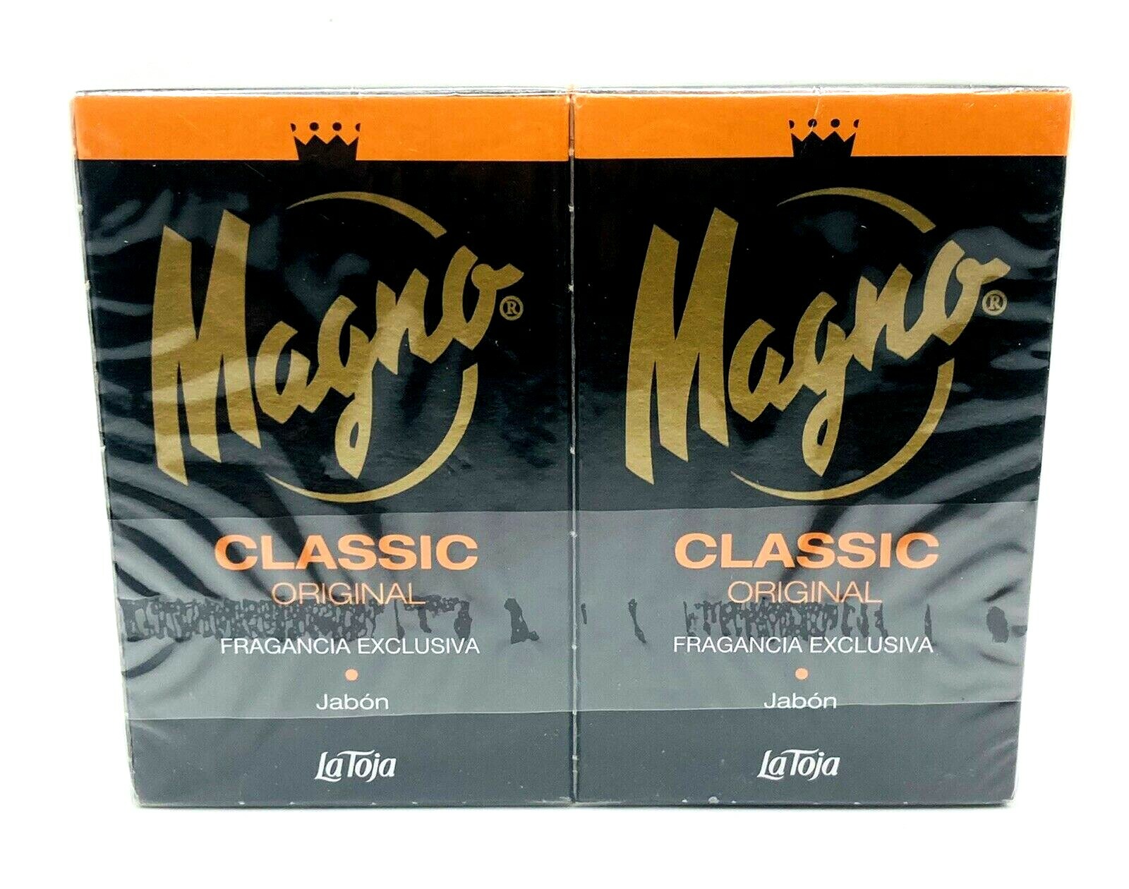(Pack of 2) Magno Original Classic Scented Bar Soap 3.5 oz