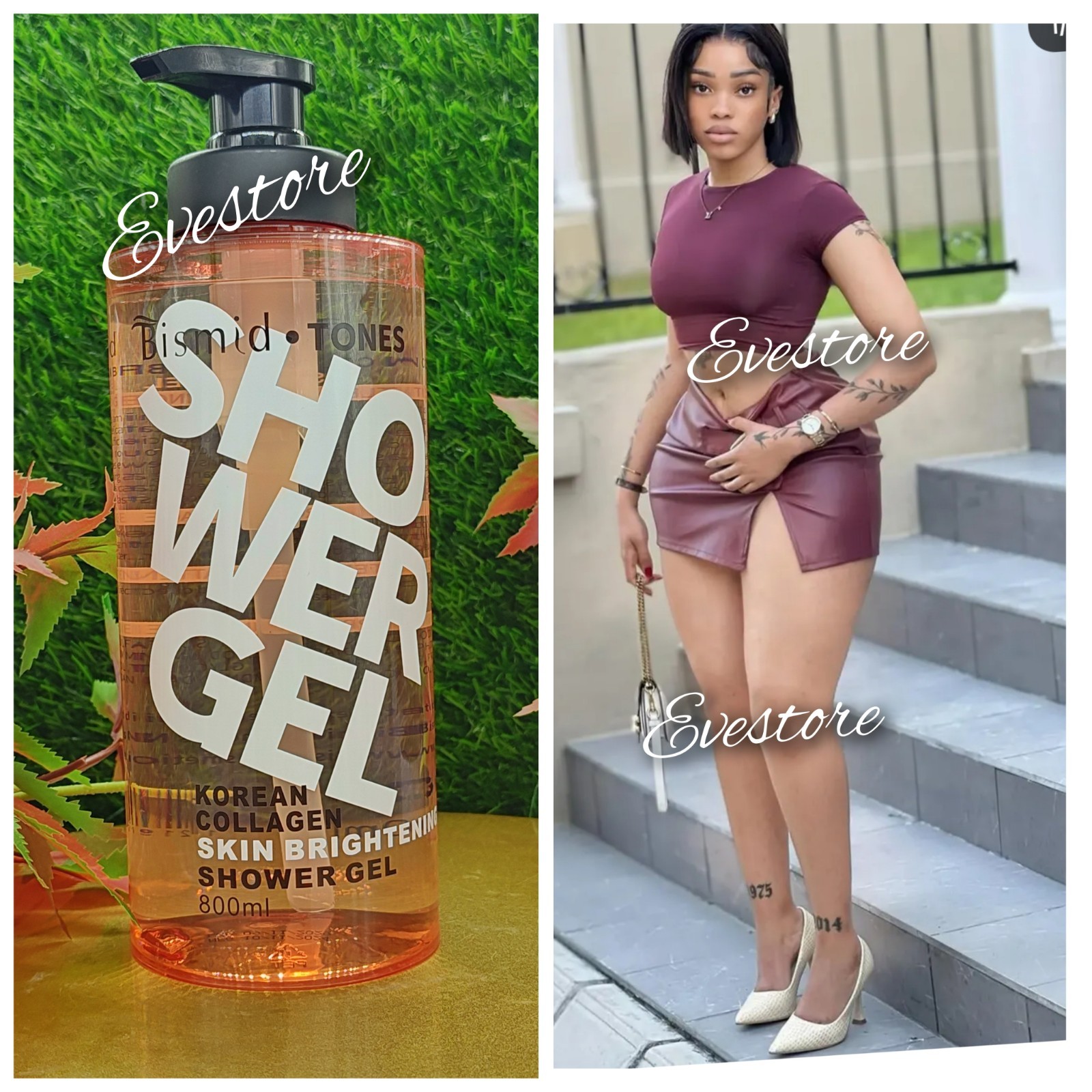 BISMID KOREAN COLLAGEN SHOWER GEL