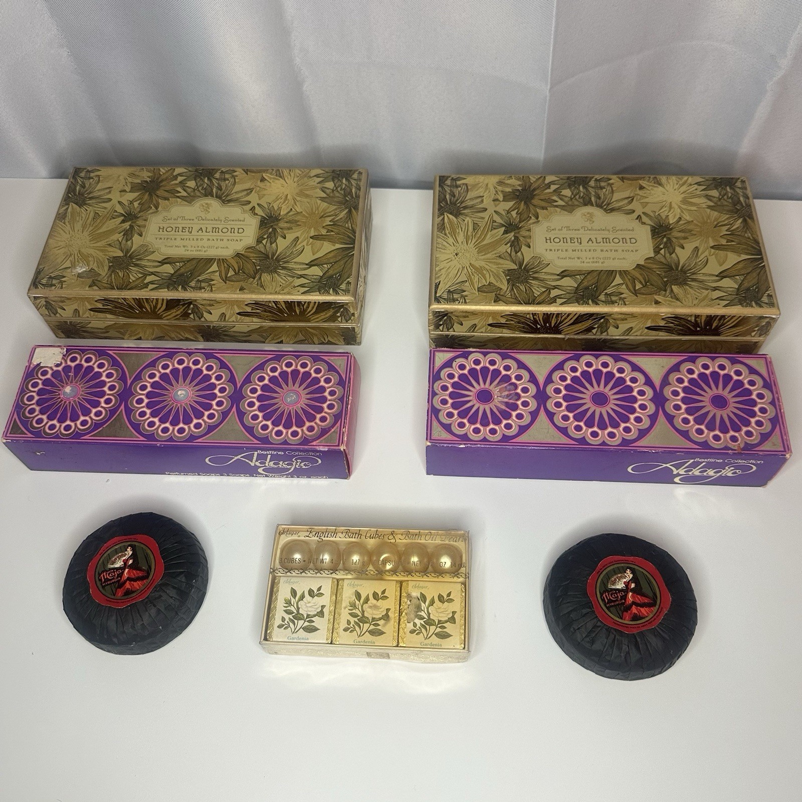 Lot Of New Vintage Soaps (Adagio, Myrurgia, Delagar)