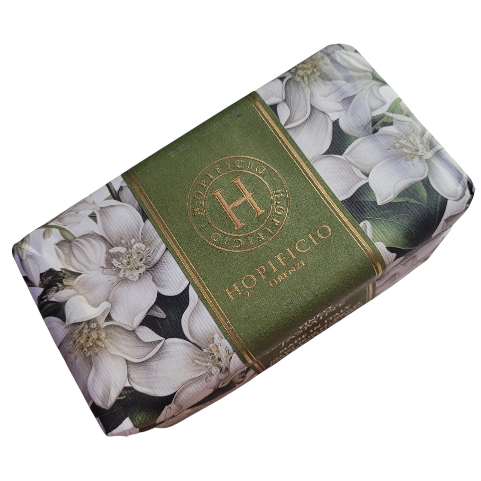 Classic Jasmine Hopificio Finest Triple Milled Soap 7 oz Lot of 2 Italy New
