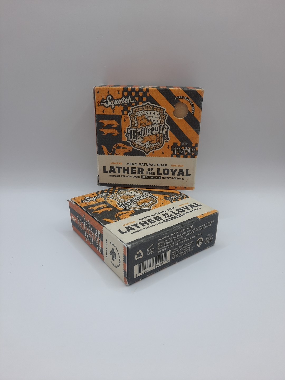 Dr. Squatch Harry Potter Hufflepuff Lather of the Loyal Limted Edition ☆TWO☆