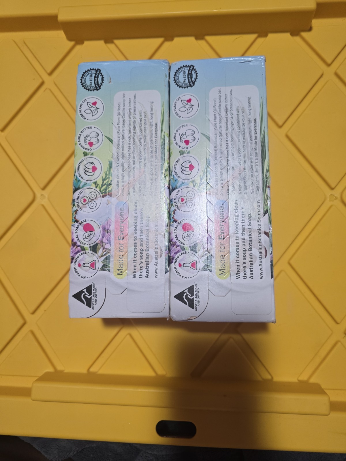 Australian Botanical Soap Bars Variety Pack 16 Bars Open Box