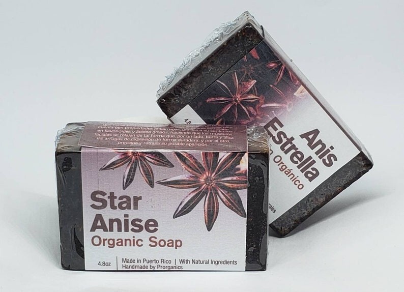 Star Anise 5oz Organic soap by Prorganics (Rare)