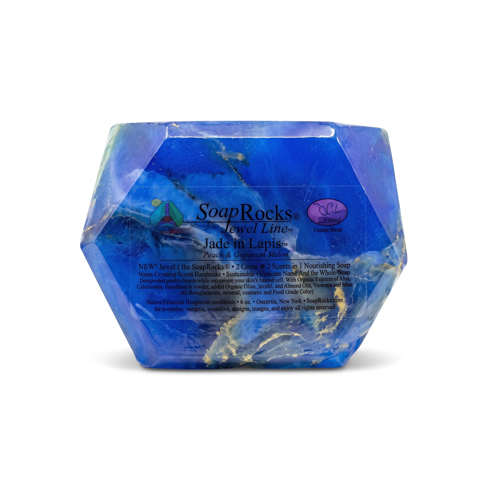 T.S. Pink SoapRocks Jewel Collection – Jade in Lapis