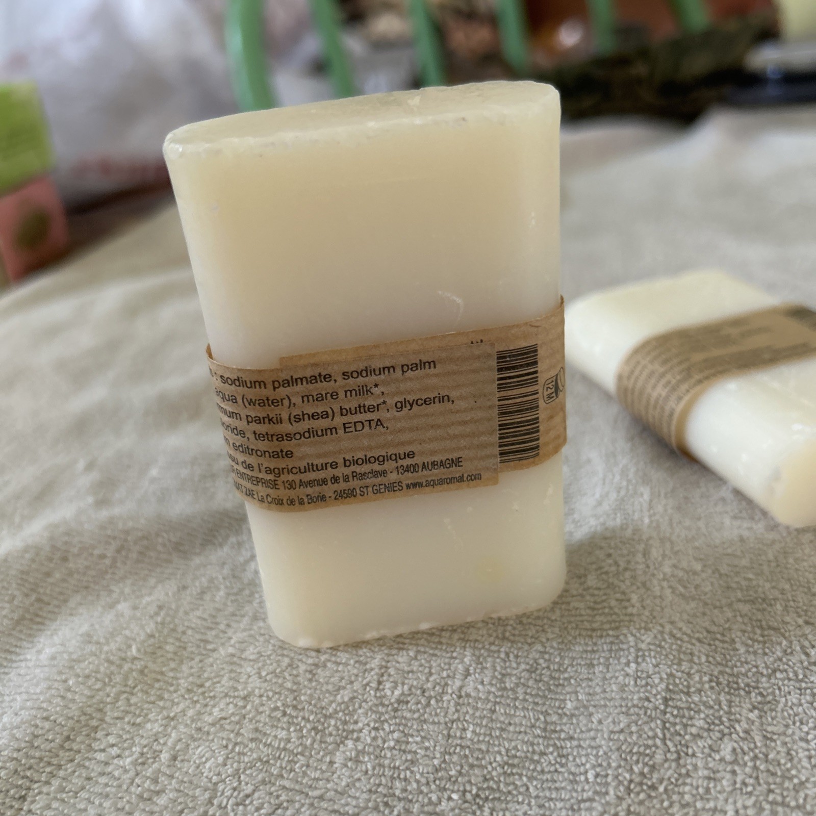 2 Mon Savon Au Lait French Milk Soaps Imported From France Mare’s Milk Aquaromat