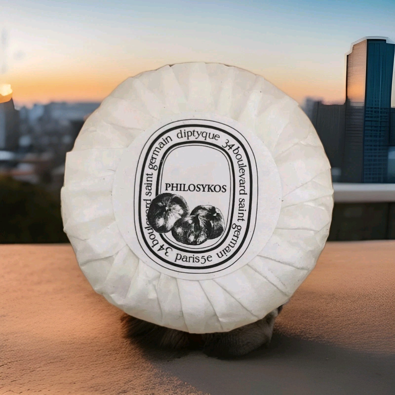 NEW Set of 6 Diptyque Philosykos Round Soap Bar 30g/1.06oz each – Saint Germain