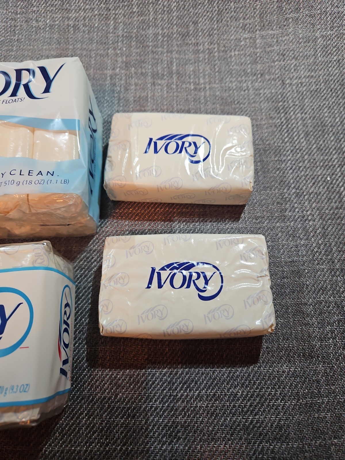 IVORY 9 Bars ORIGINAL SCENT Pure Safe Clean & Simple