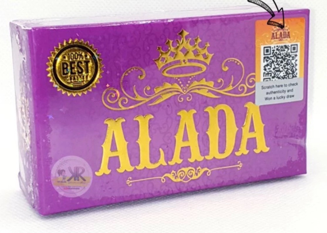 3xSoap ALADA Whitening 160g Skin Brightening Cleansing Bar Natural Herb Formula
