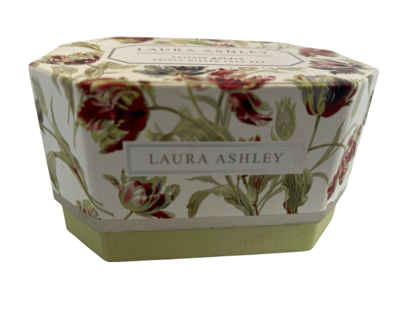 Laura Ashley Womens “roccoco Garden” 8.8oz Triple Milled Pure Vegetable Soap