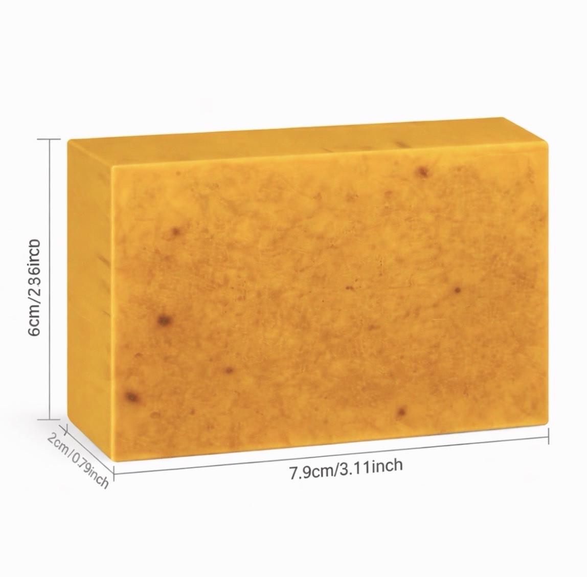 3 pcs Sama Luxe Turmeric & Kojic Acid Brightening Cleansing Soap 100g Multipack