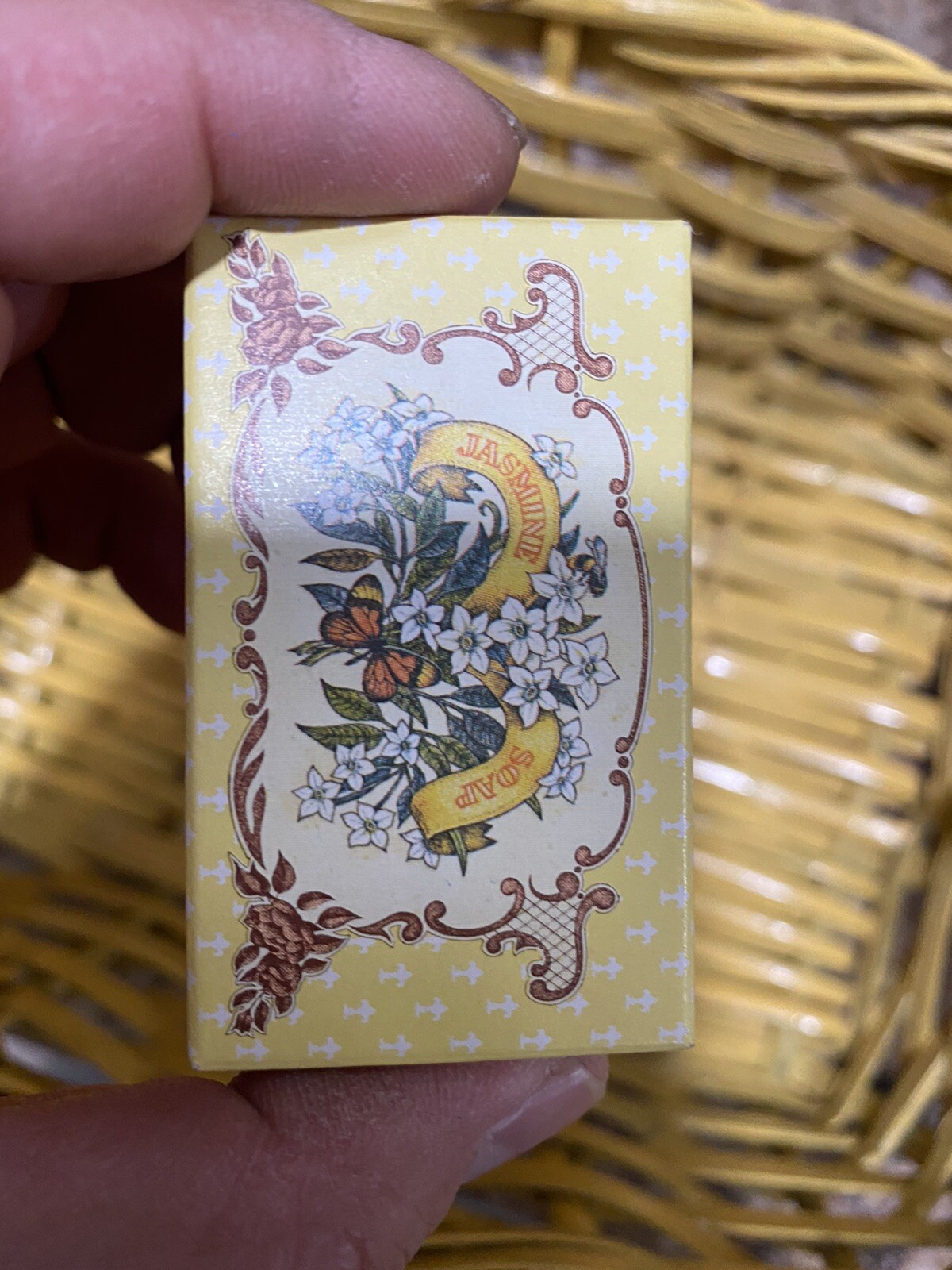 Vintage 80s Crabtree & Evelyn Jasmine Soap x3 Net Wt 20g / 0.7 oz
