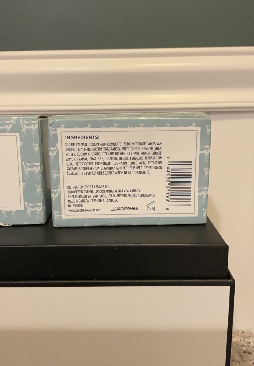 Crabtree Evelyn GOATMILK Essential BAR SOAP 2pc Set Large 7oz /200g BN FreeShip