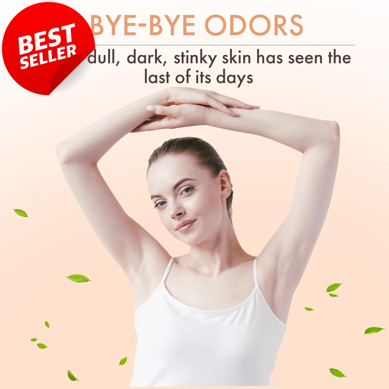 Persimmon Soap Bar for Body Odor Control – Purifying Deodorizing Body Wash with