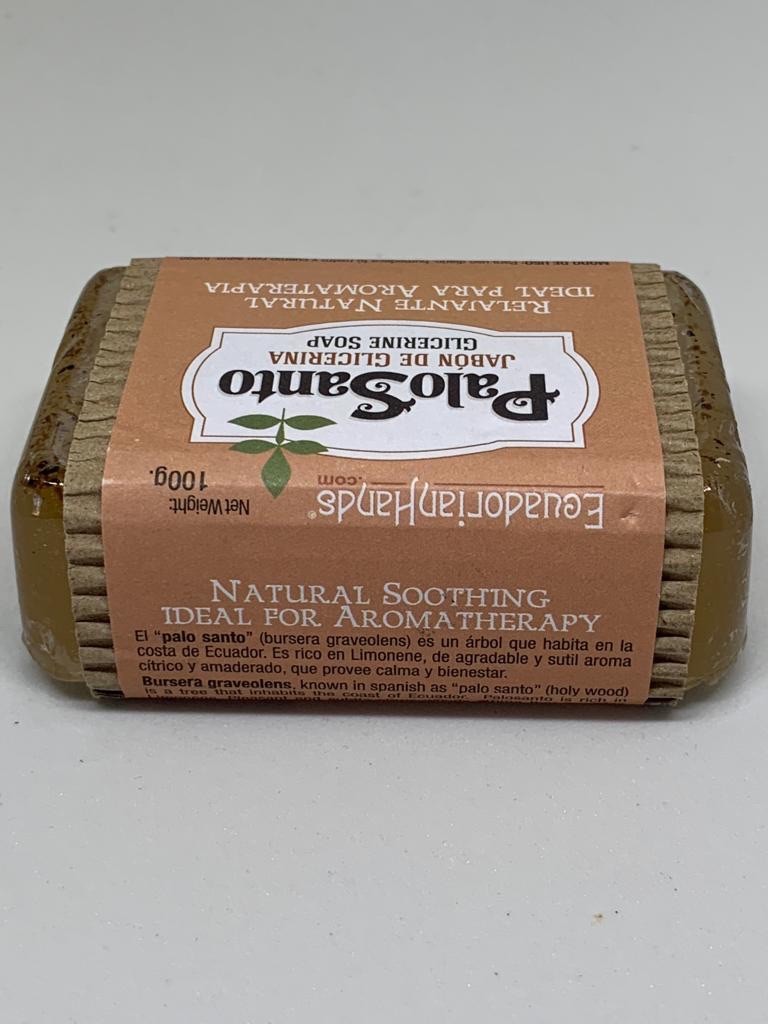 Palo Santo Glycerin Soap 100 gr,Ship From Miami