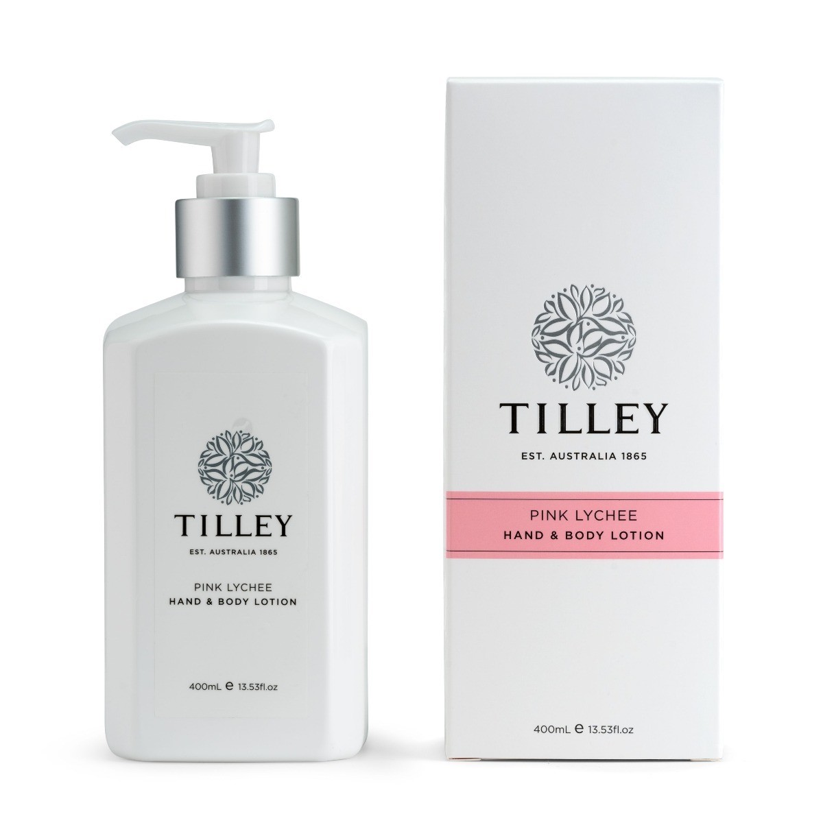 Tilley Body Lotion – Pink Lychee 400ML – Australian Made