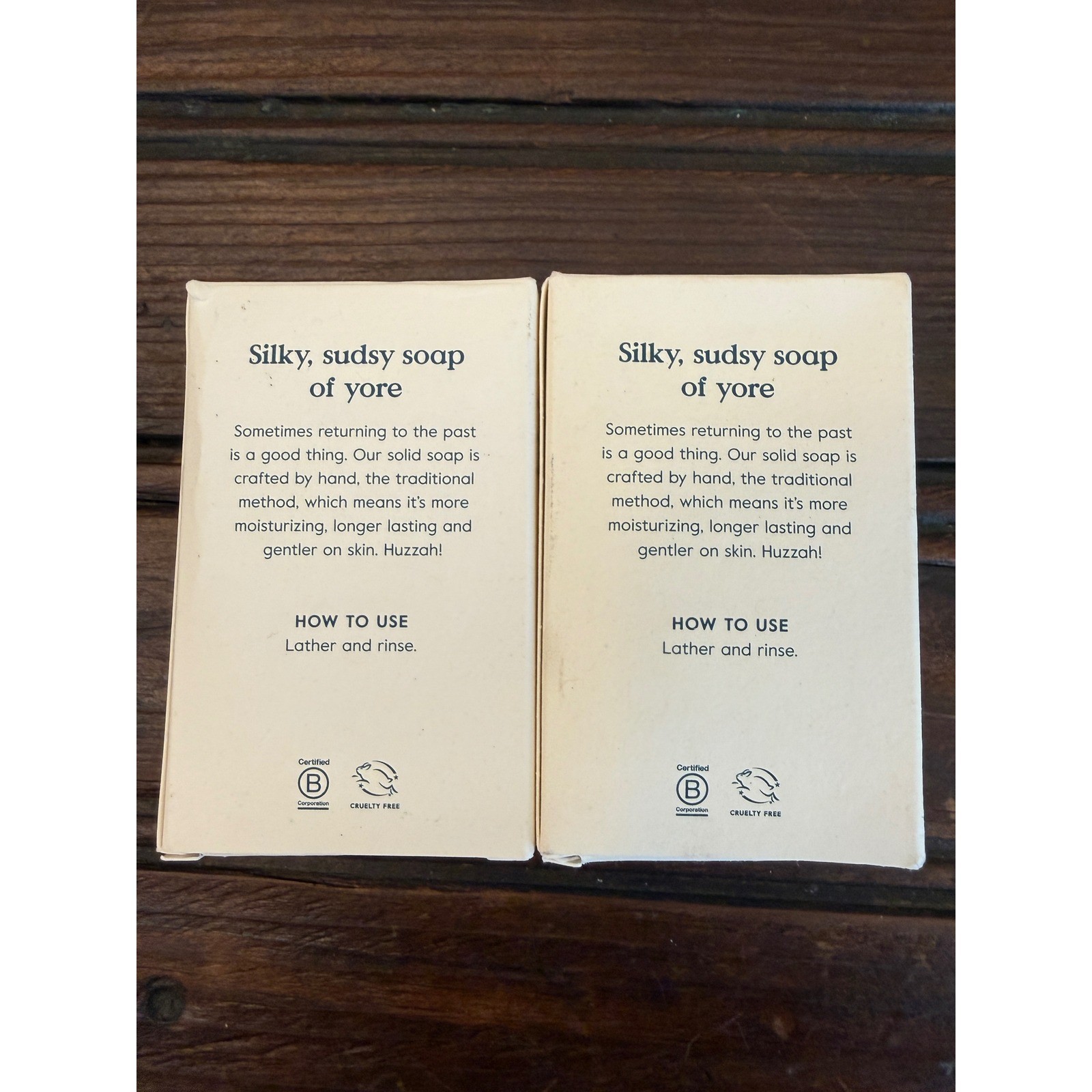 Grove Collaborative Handcrafted Soap Bar Set Wildflower Cedar Sage 4oz 2 Pack