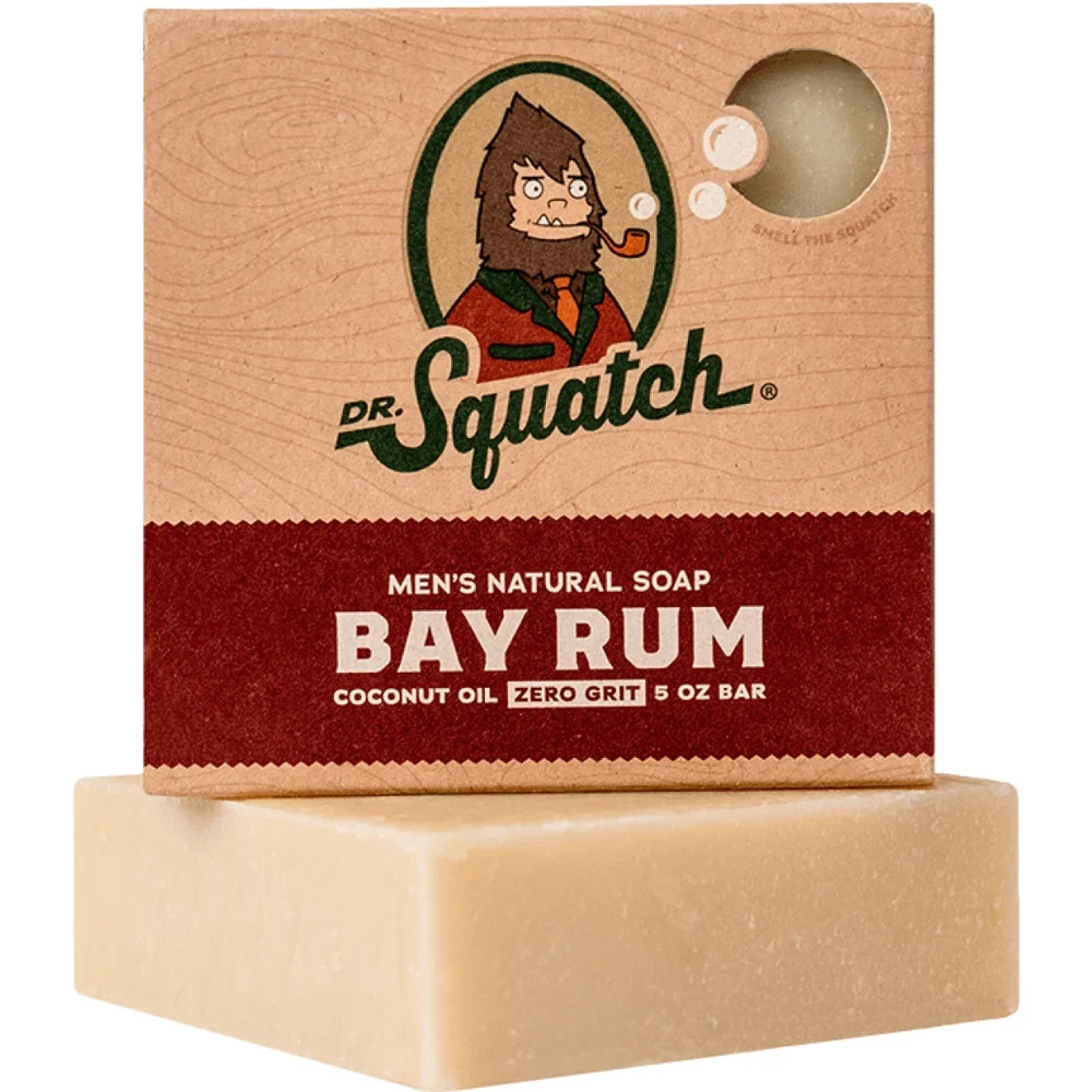 Bay Rum Bar Soap for Men 5oz Natural Handmade Classic Barbershop Scent Vegan