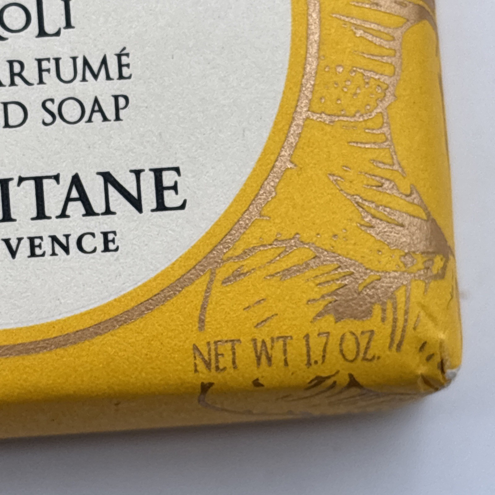 L’Occitane Jasmin-Immortelle Neroli Perfumed Soap Pierre Hermé Paris 1.7oz