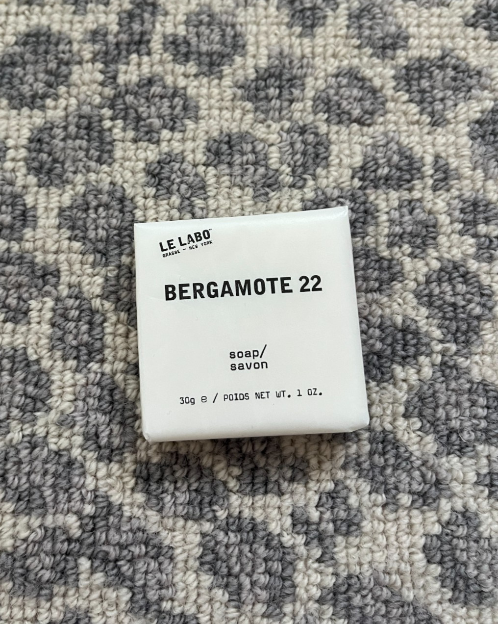 Le Labo Bergamote 22 Soap 30g/1oz from Park Hyatt