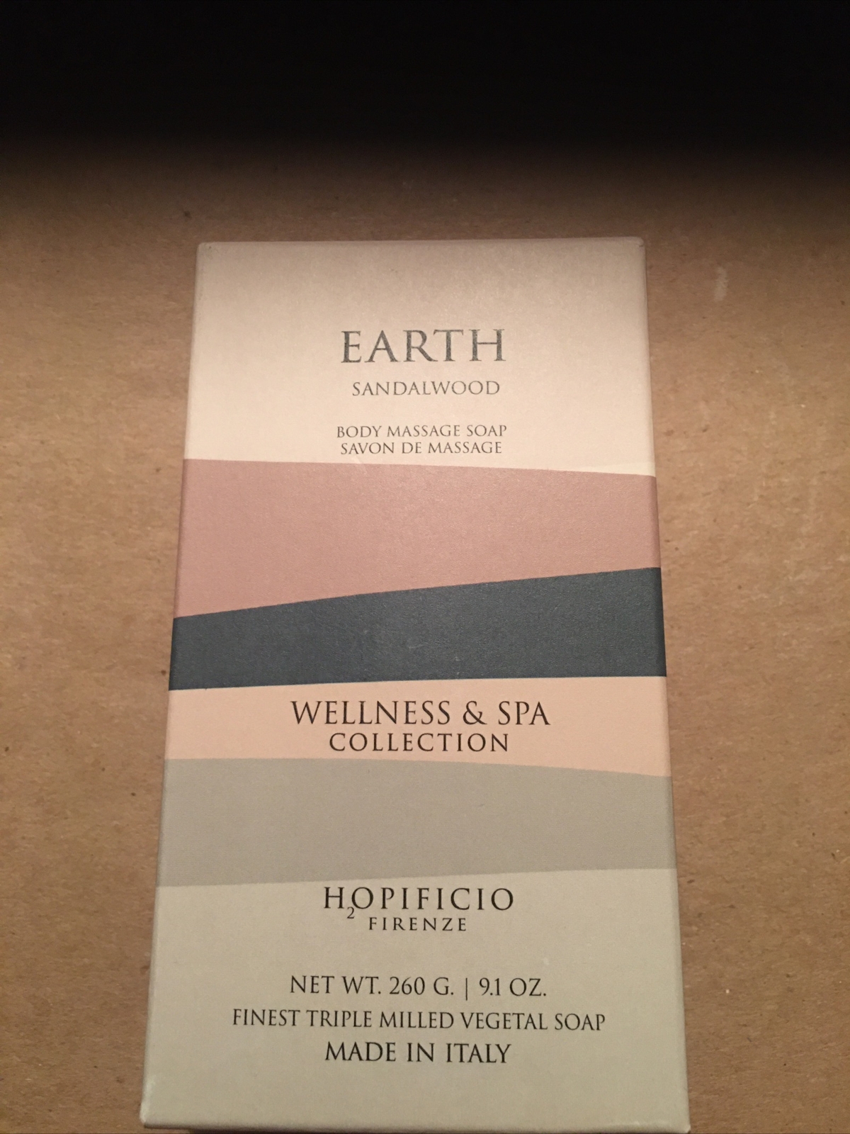 4x Wellness & Spa Collection Earth Sandalwood Hopificio Firenze 9.1 Oz