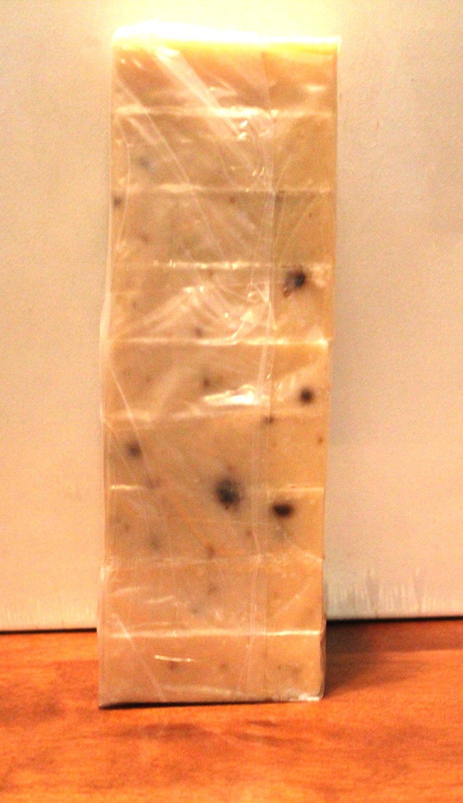 Orange Aloe Cold Processed handmade soap loaf, 9 precut bars
