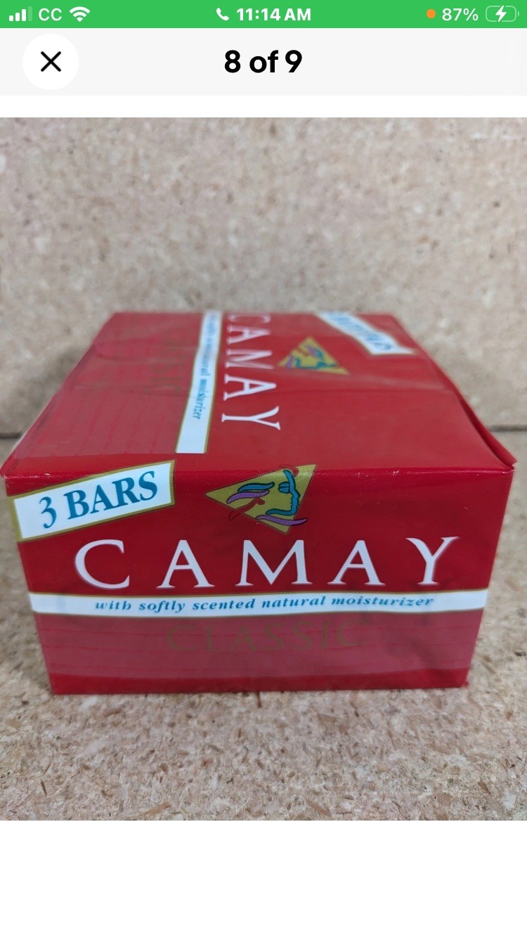 Camay Classic Pink Soap Soft Scented Moisture Beauty Bar 3-Pack Bath Bar 4.0 oz