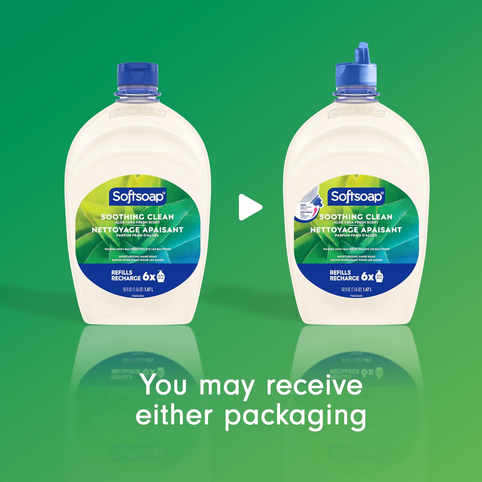 Soothing Clean Liquid Hand Soap with New Easy Pour Spout, Kitchen and Bathroo…