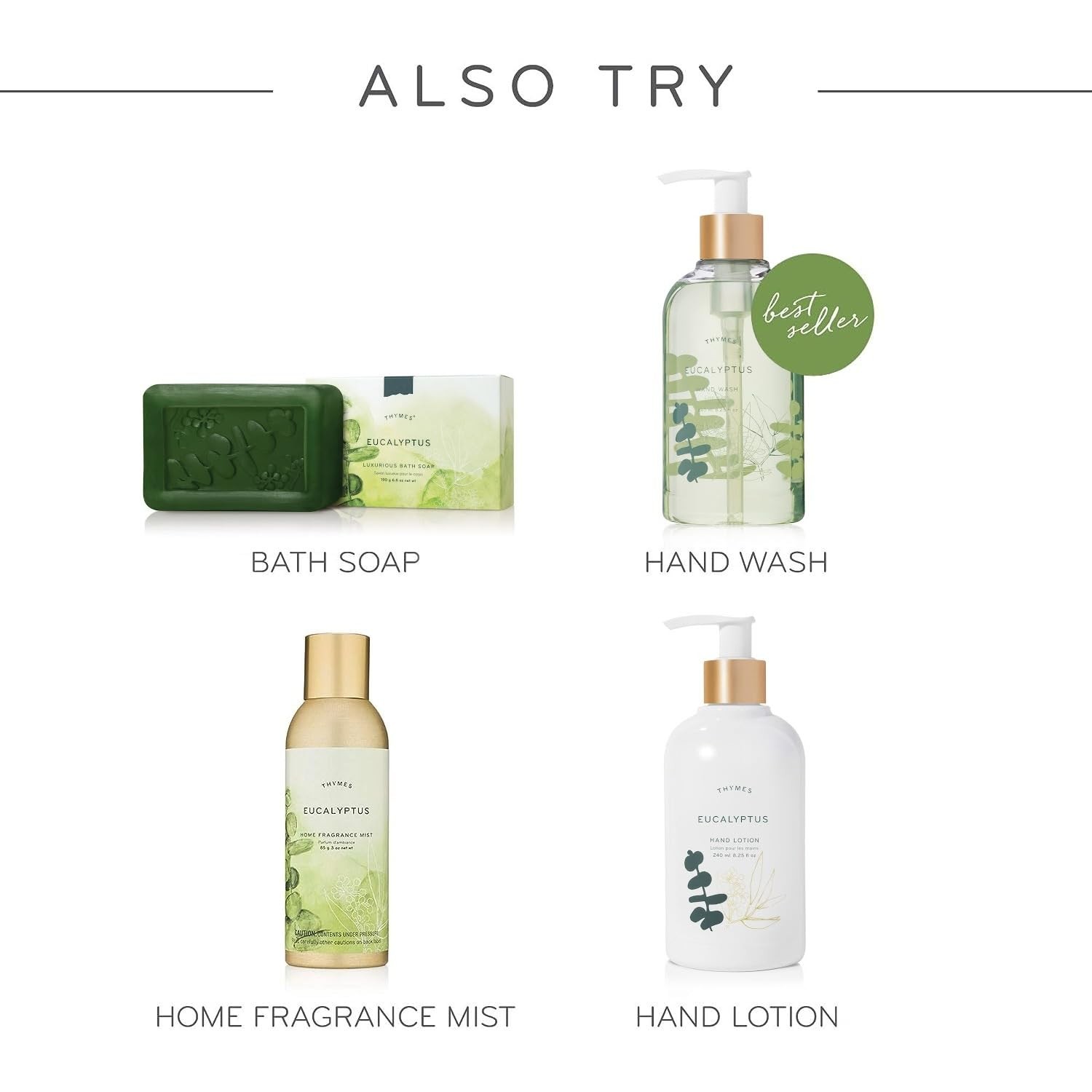 Thymes Eucalyptus Bar Soap – 6 Oz (Pack of 2) 6 Ounce