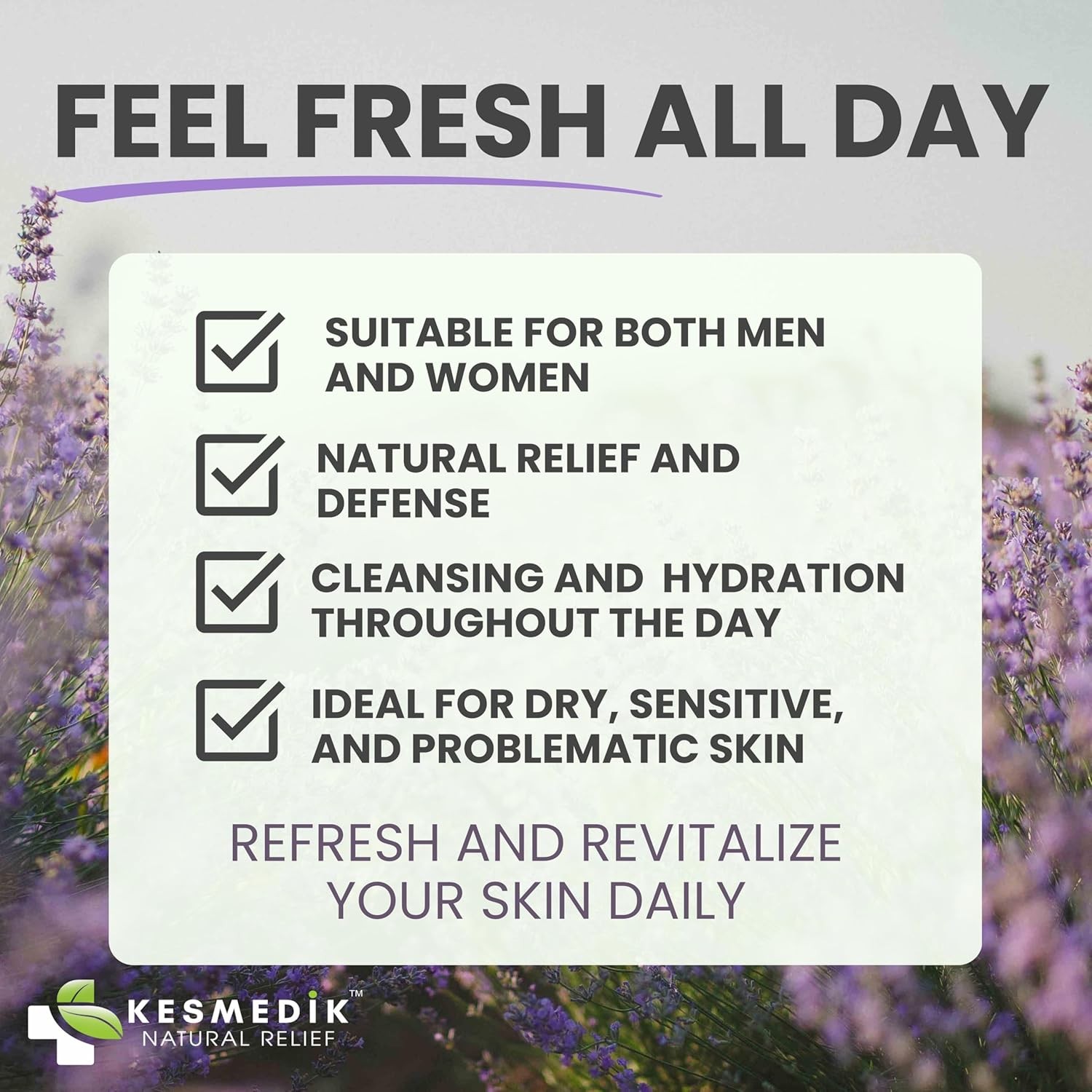Tea Tree Lavender Body Wash MaxTherapy, Itchy Skin Relief, Antifungal Defense,