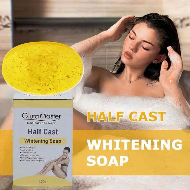 Super Whitening Exfoliating Soap. AntiAging. Clears Dark Spots 1piece 250g