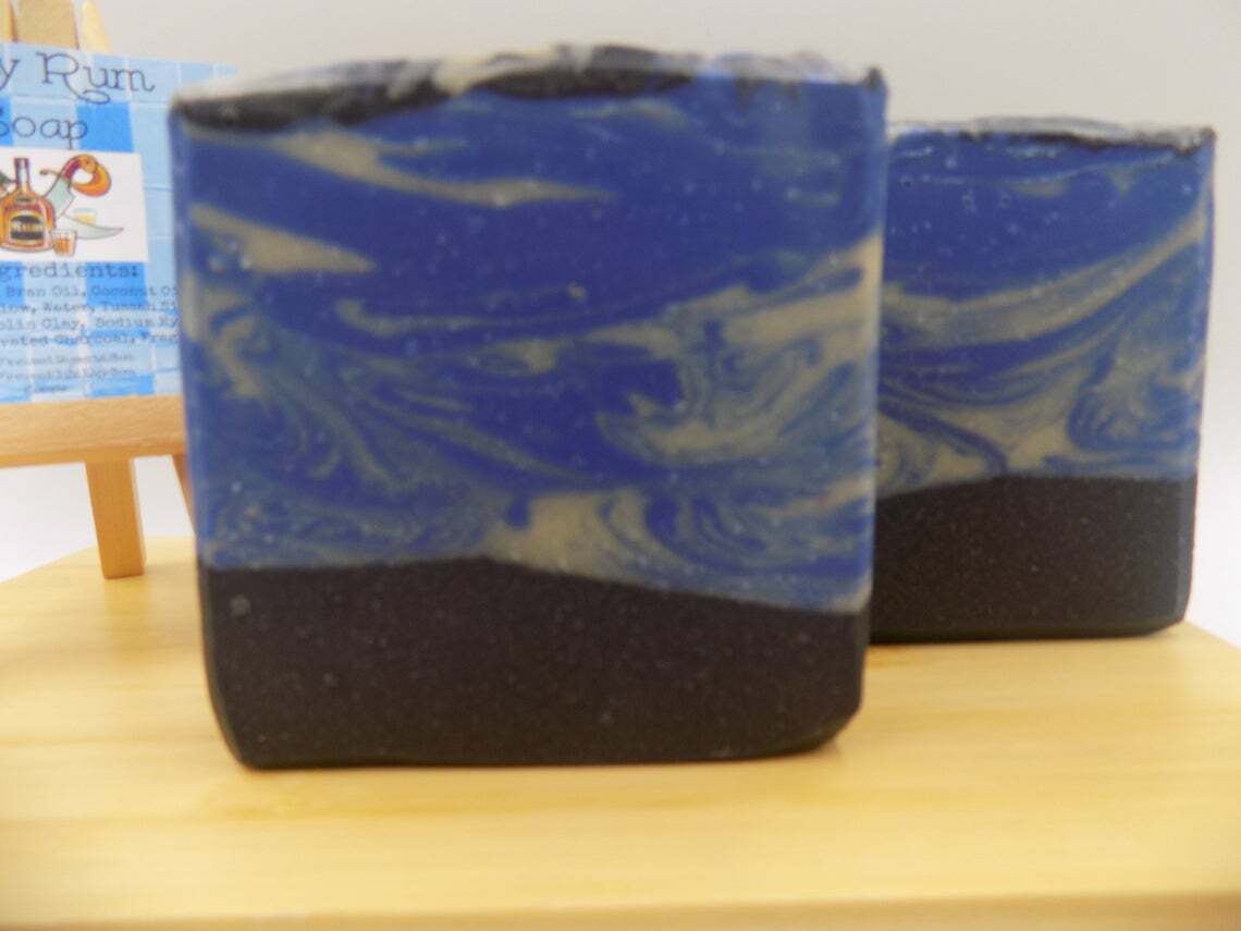 Bay Rum / Bar Soap / Men’s Soap / Soap For Men / Activated Charcoal Soap
