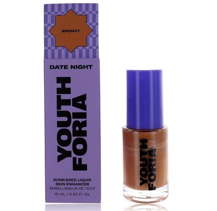 Date Night by Youthforia, 0.5oz Sunkissed Liquid Skin Enhancer- Bronzy