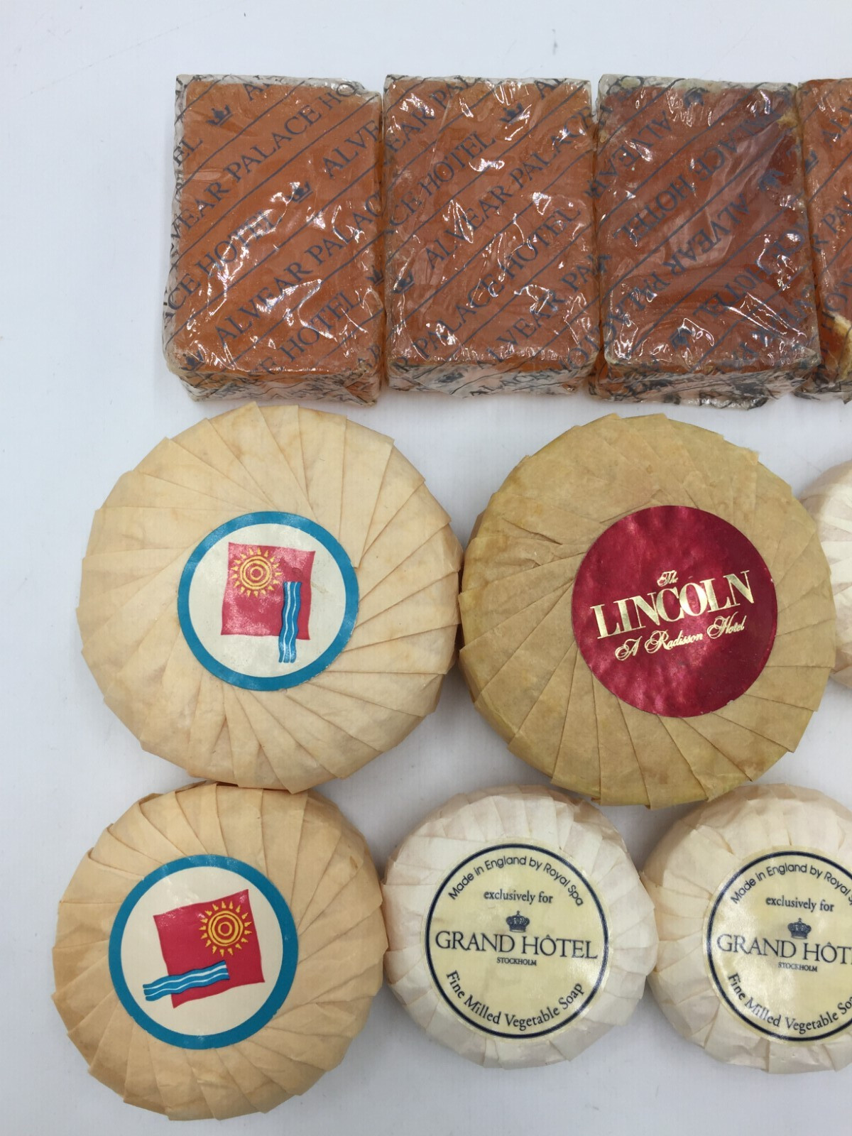 Lot of 17 Hotel Travel Soaps,Sealed,New,Gilchrist,Avalon & Gray,Kempinski,Alvear