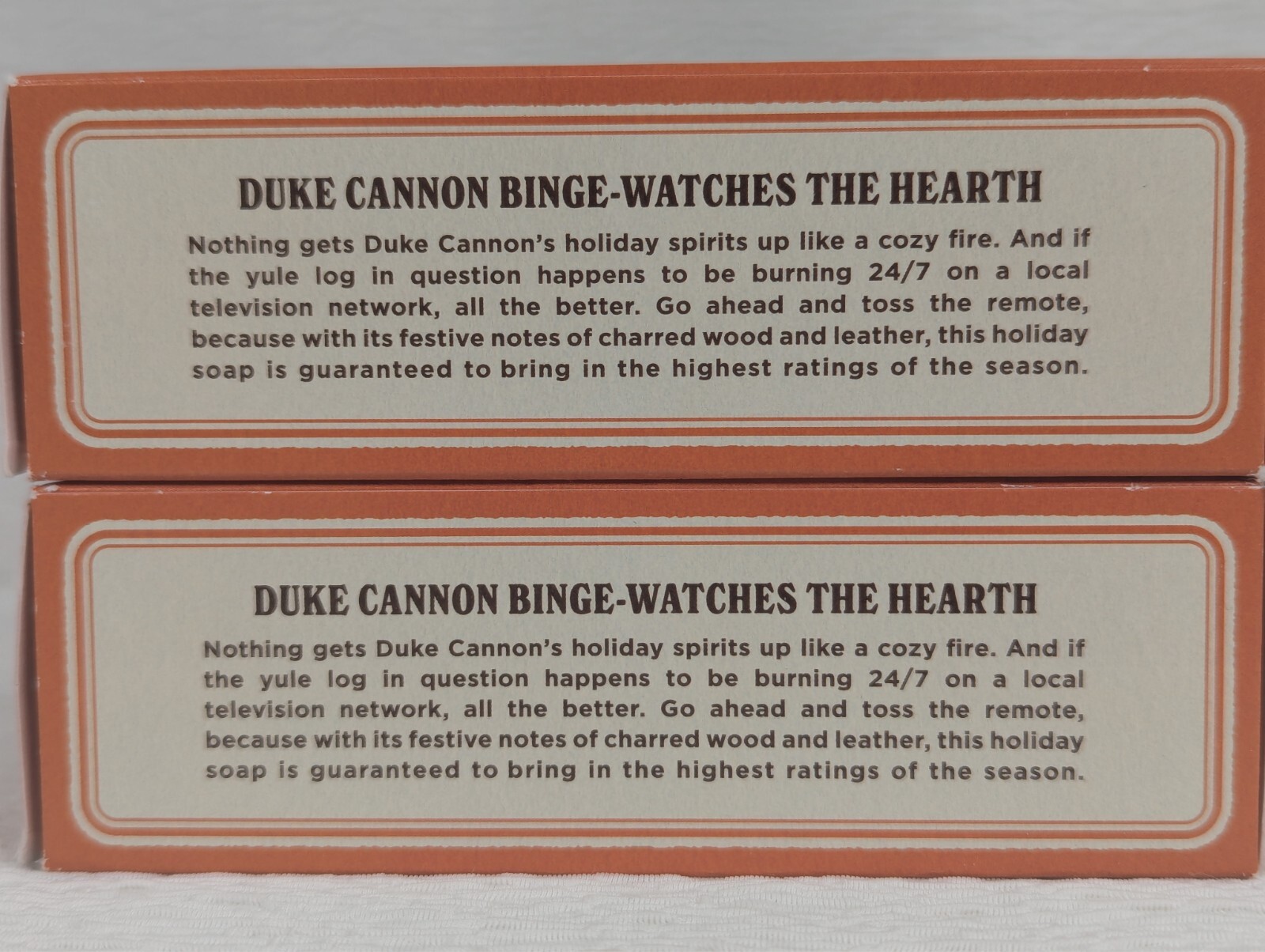 Duke Cannon – Big Ass Brick of Soap – Yule Brick – 10oz – 2 Pack