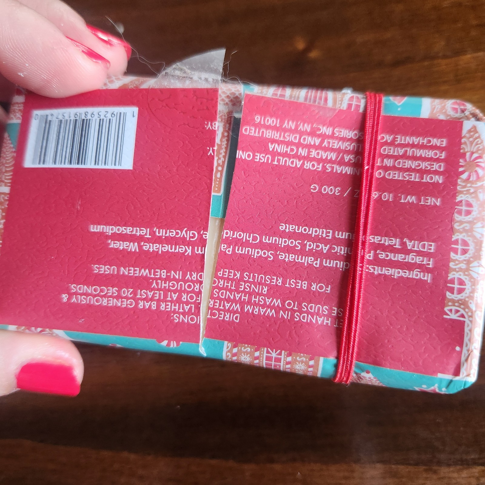 Livegreen Marshmallow Gingerbread Bar Soap. New. 10.6oz