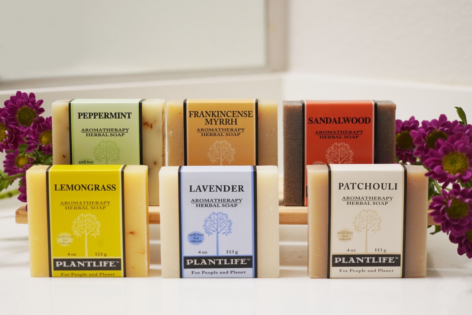 Plantlife 4oz Bar Soap-Moisturizing and Soothing Soap for Your Skin