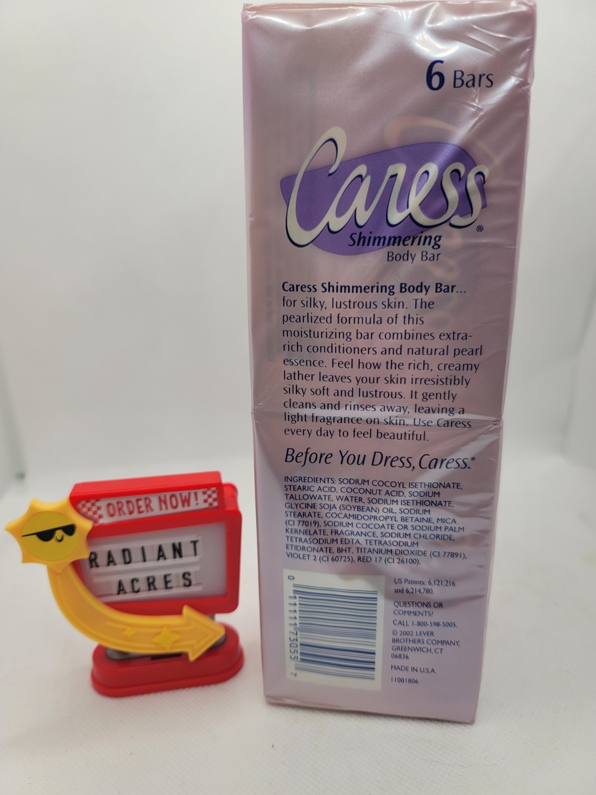 Caress 6 pack Shimmering Body Bar Silky Lustrous Skin Size 4.25 oz Discontinued